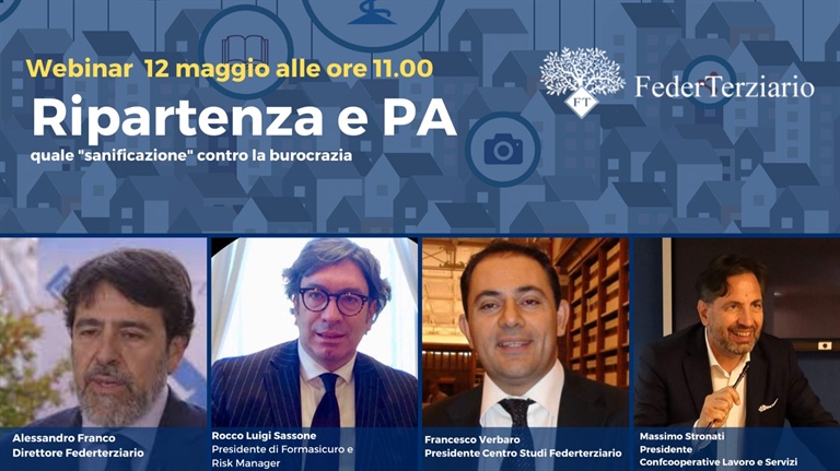 Webinar - Ripartenza e PA: quale "sanificazione" contro la burocrazia